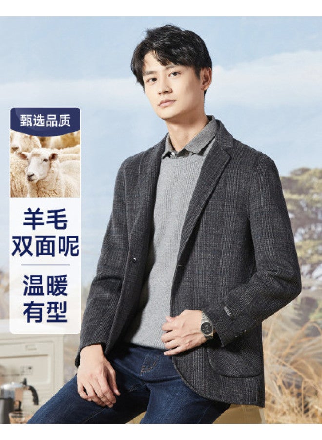 Fapai Men's Suit Business Casual Single-breasted Short Jacket Men's Blazer - Image 1