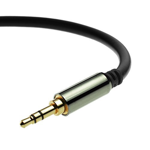 Mediabridge 3.5mm Male Aux Cable (4 Feet) for Headphones, Speakers, Car Stereos and More - Image 3