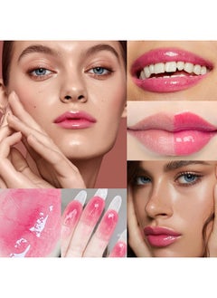 Mrettick Mrettick 3PCS Lip Gloss,Hydrating Lip Oil Tinted Set | Long Lasting | Non-Sticky | High Shine for Plumper Looking Lips,Moisturizing Lip Oil Gloss for Lip Care and Dry Lips  - Image 4