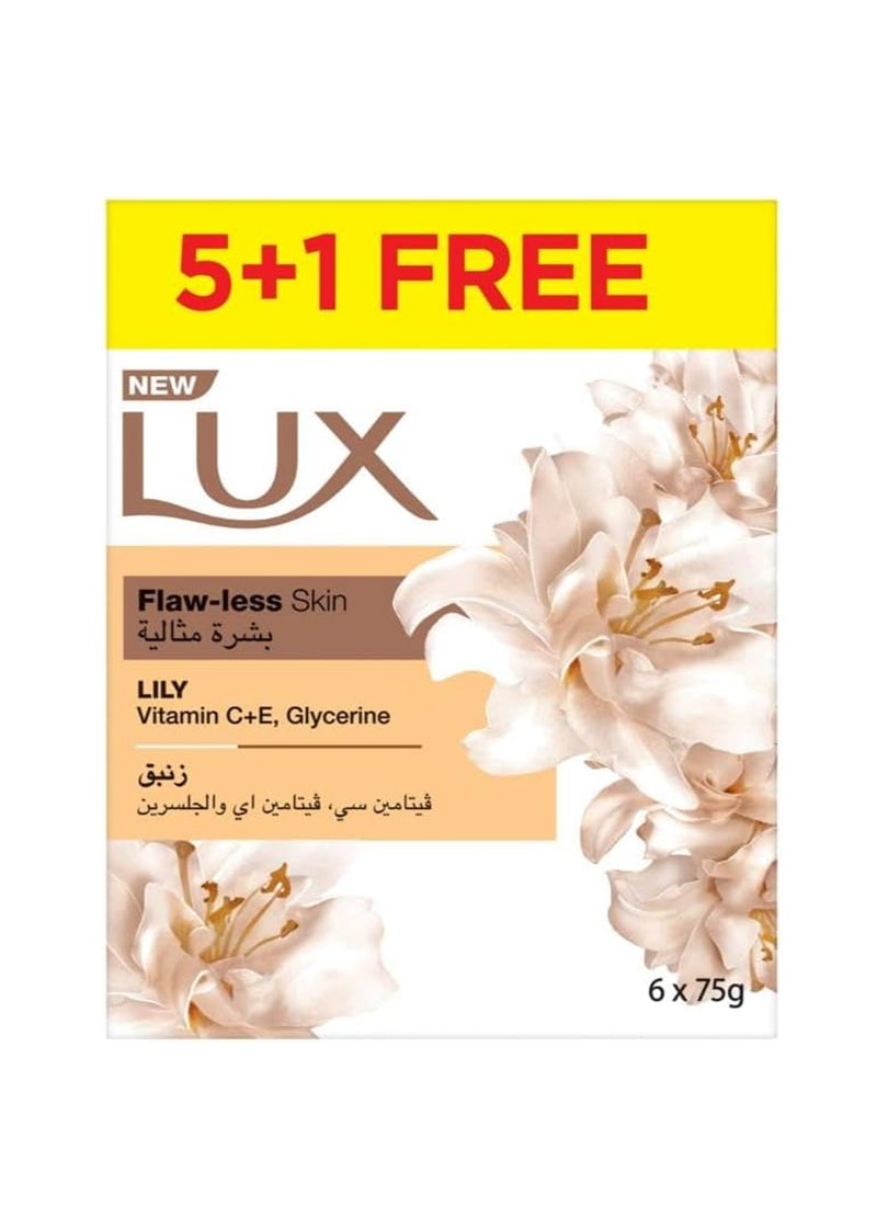 Lux Flawless Lily Soap Bar White - Image 1