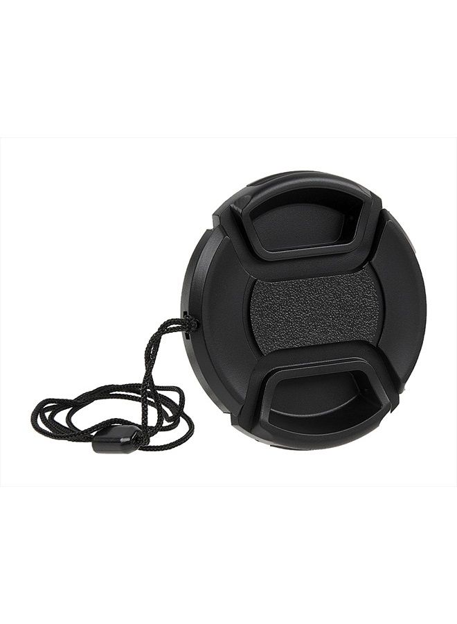 Fotodiox Inner Pinch Lens Cap, Lens Cover with Cap Keeper, 52mm - Image 1