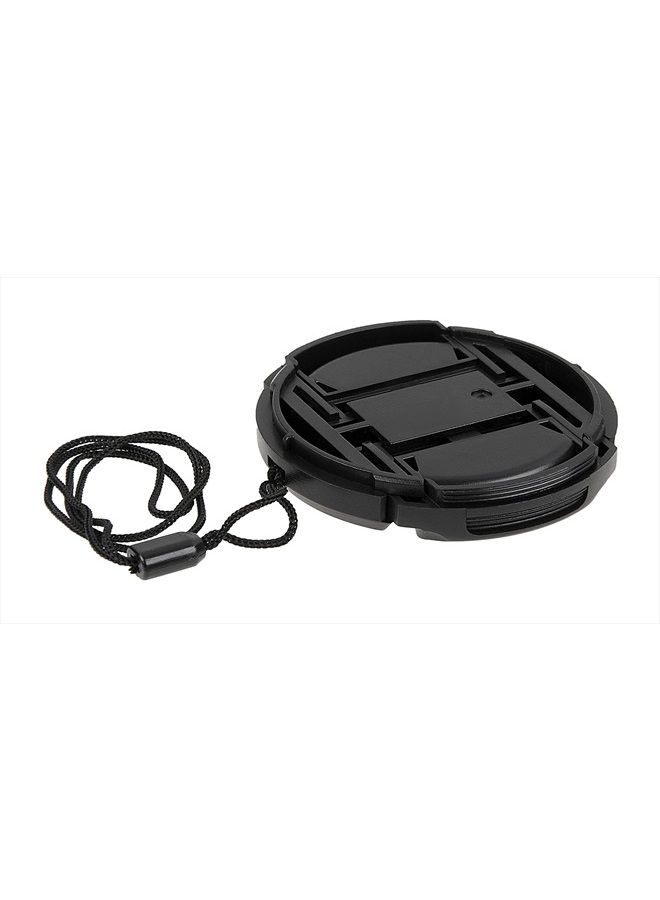 Fotodiox Inner Pinch Lens Cap, Lens Cover with Cap Keeper, 52mm - Image 3