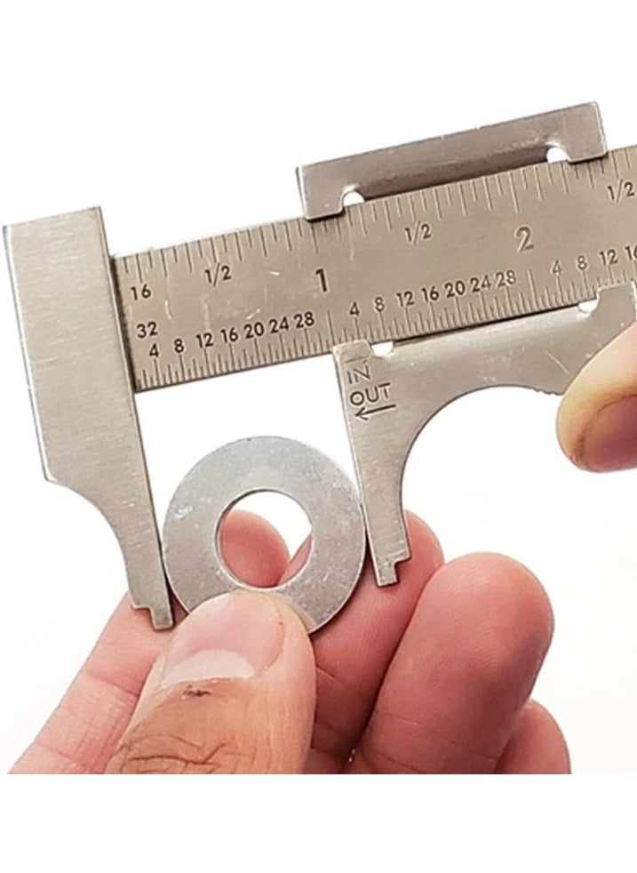 General Tools General Tools Slide Caliper #729, 16th and 32nd Graduation, 0 to 4-Inch Range, Inside and Outside Measurement  - Image 2