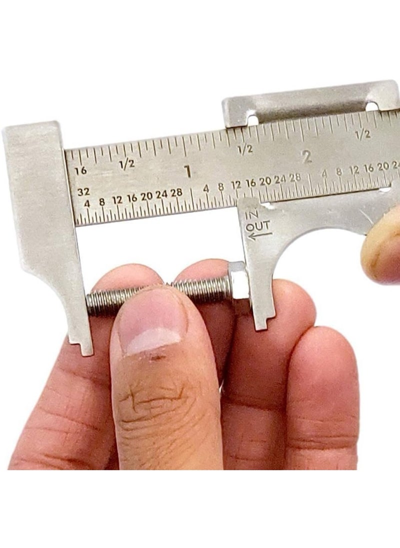 General Tools General Tools Slide Caliper #729, 16th and 32nd Graduation, 0 to 4-Inch Range, Inside and Outside Measurement  - Image 4