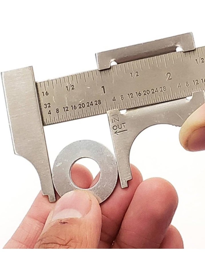 General Tools General Tools Slide Caliper #729, 16th and 32nd Graduation, 0 to 4-Inch Range, Inside and Outside Measurement - Image 2