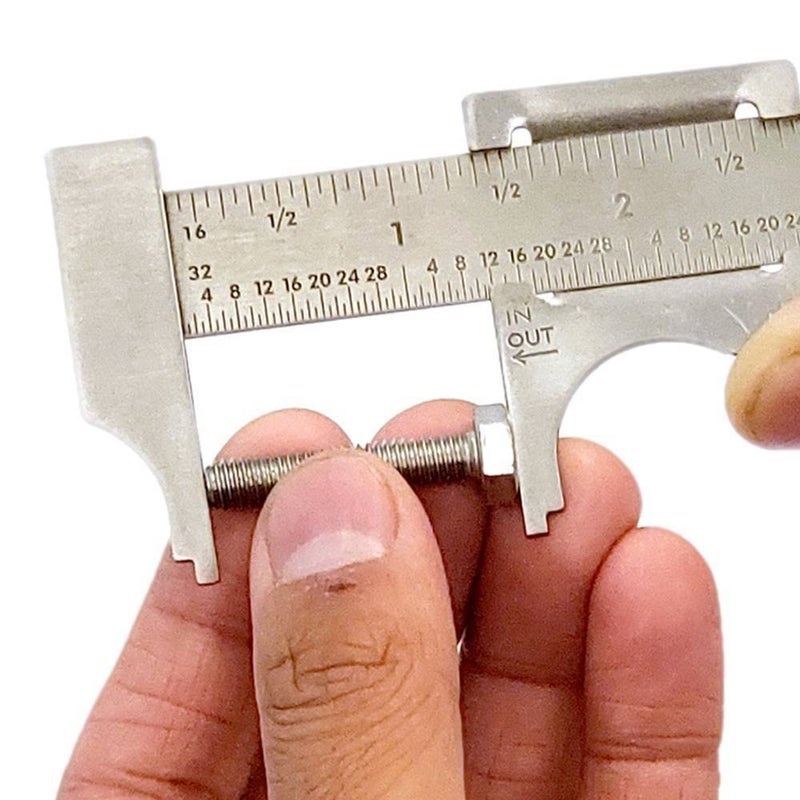 General Tools Slide Caliper #729, 16th and 32nd Graduation, 0 to 4-Inch Range, Inside and Outside Measurement - Image 4