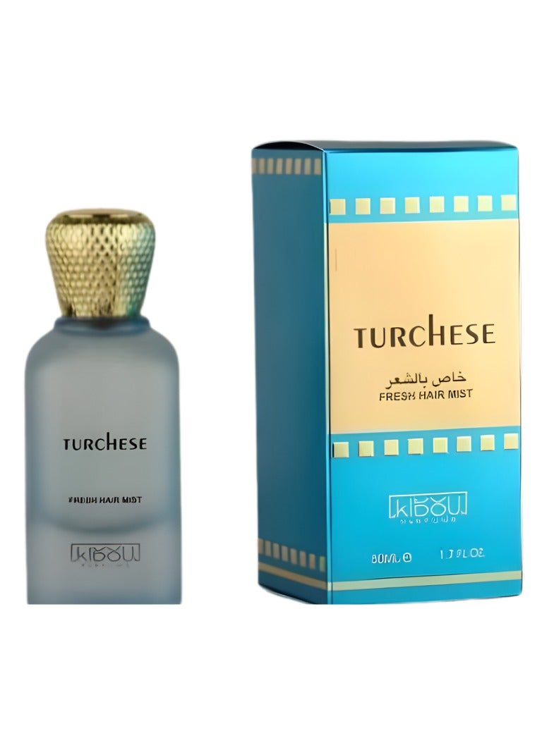 تورشييز بور فيميه بخاخ عطر للشعر 50 مل من كيدو للعطور - برائحة الماندرين والليمون والمسك | عطر شعر زهري يدوم طويلاً للنساء