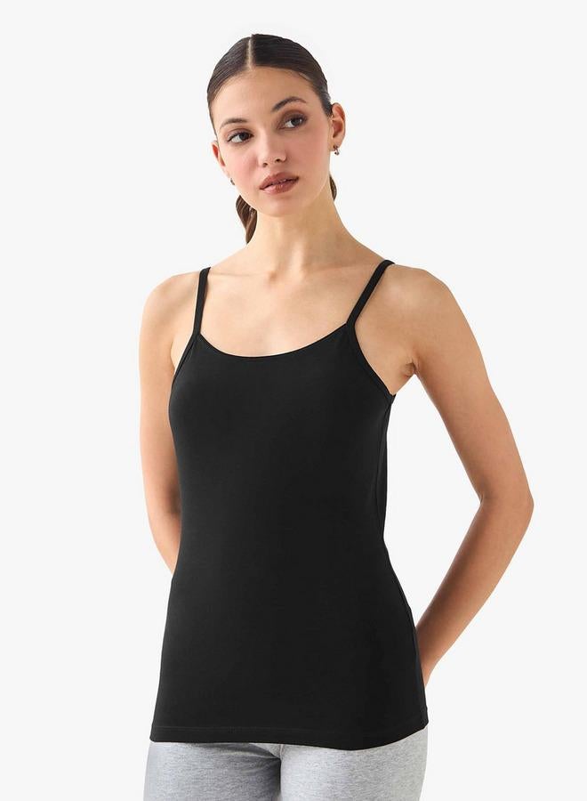 Splash FAV Set of 3 - Regular Fit Tank Top with Spaghetti Straps - Image 2