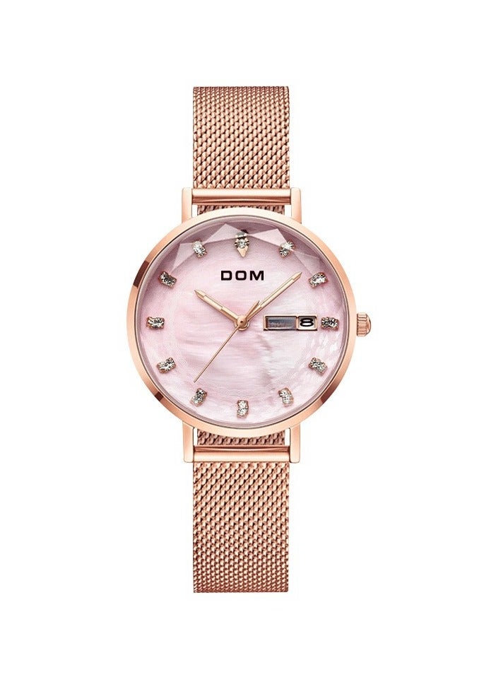 DOM Ladies' Waterproof Quartz Watch - Image 1
