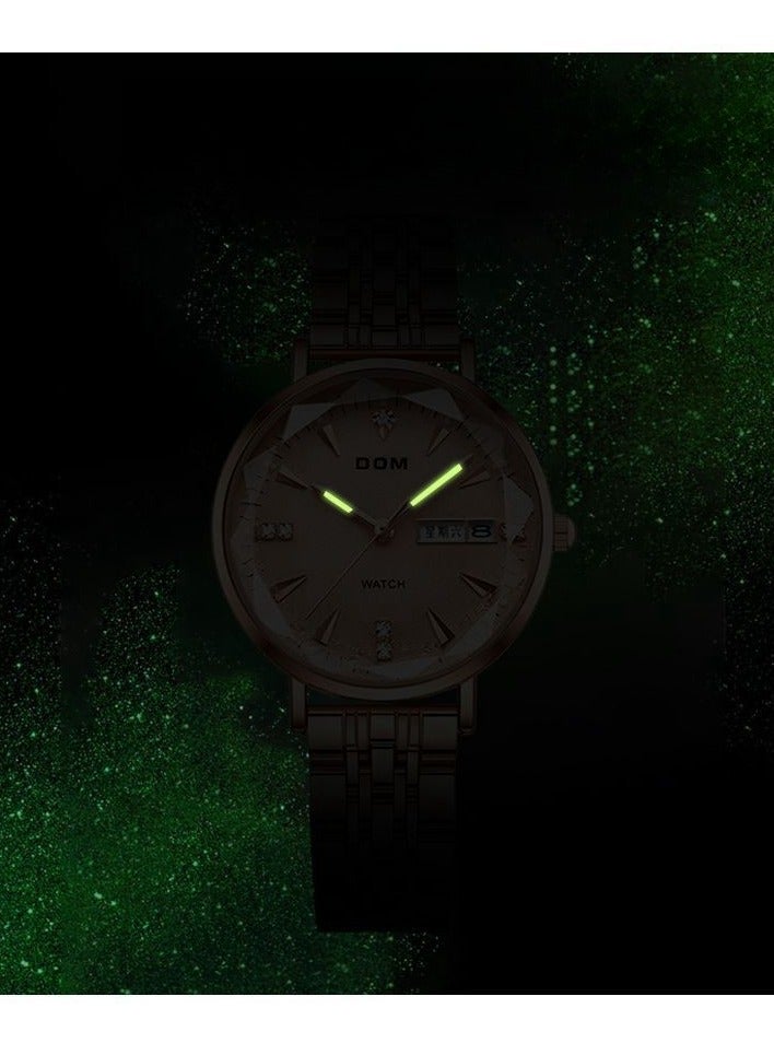 DOM Ladies' Waterproof Quartz Watch - Image 5
