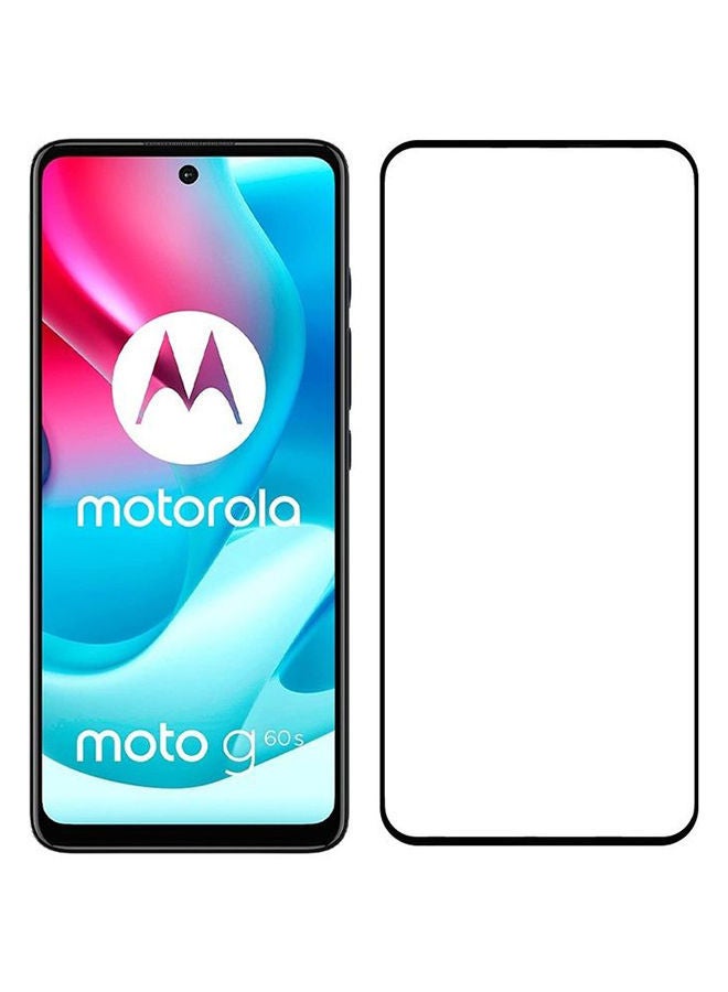 NIBEMINENT Screen Protector Tempered Glass For Motorola Moto G60S 6.8 inch Clear - Image 3