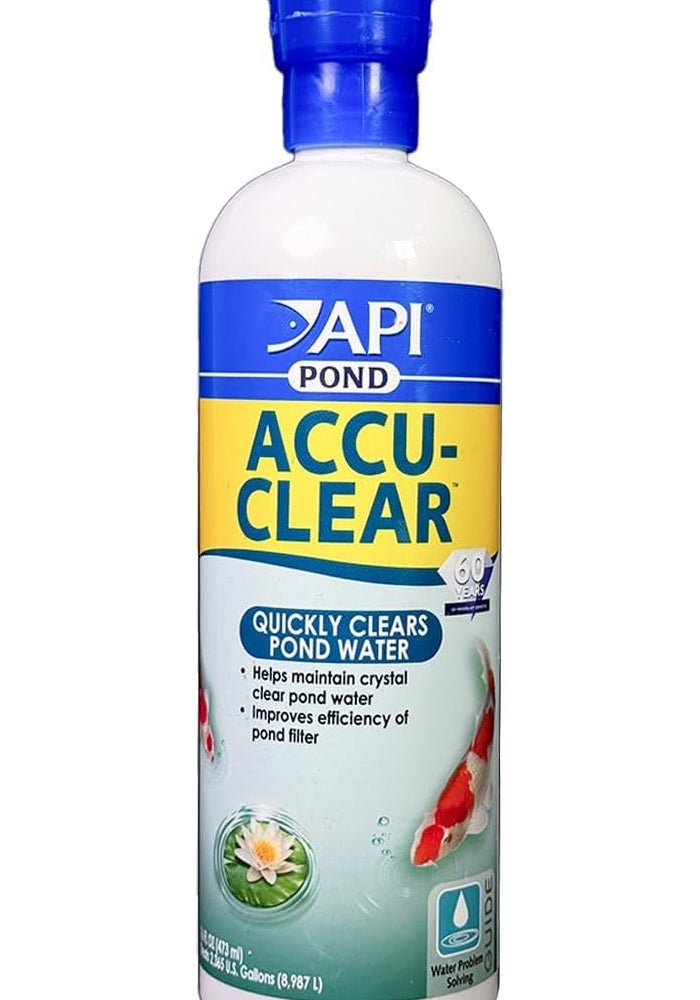 API Pond Accu-Clear Water Clarifier, 16 Oz (473 ml) - Quickly Clears Pond Water - Image 1