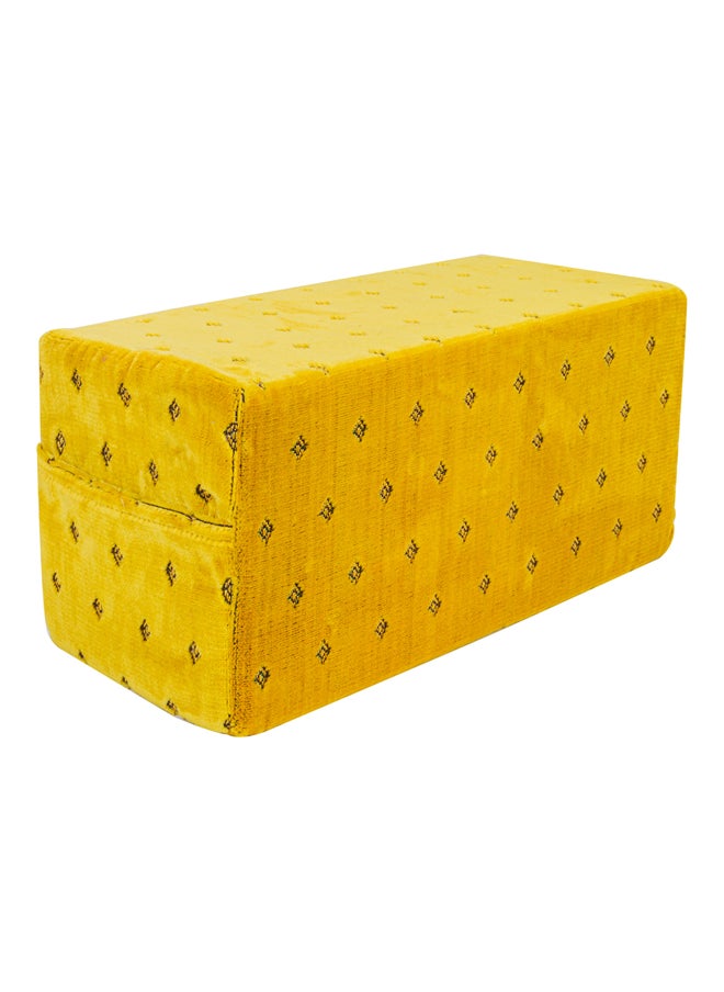 AL SANIDI Sponge arm rest for trips, Outdoor arm rest, Yellow, Size 22*22*48 Cm  - Image 1
