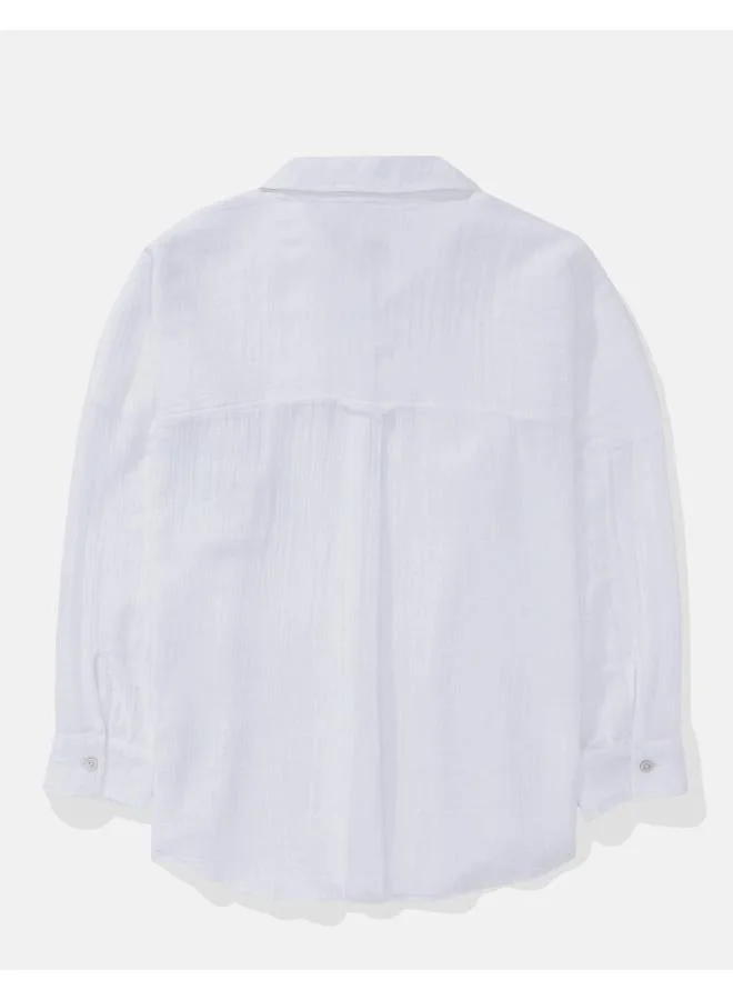 American Eagle AE Go Big Oversized Shirt