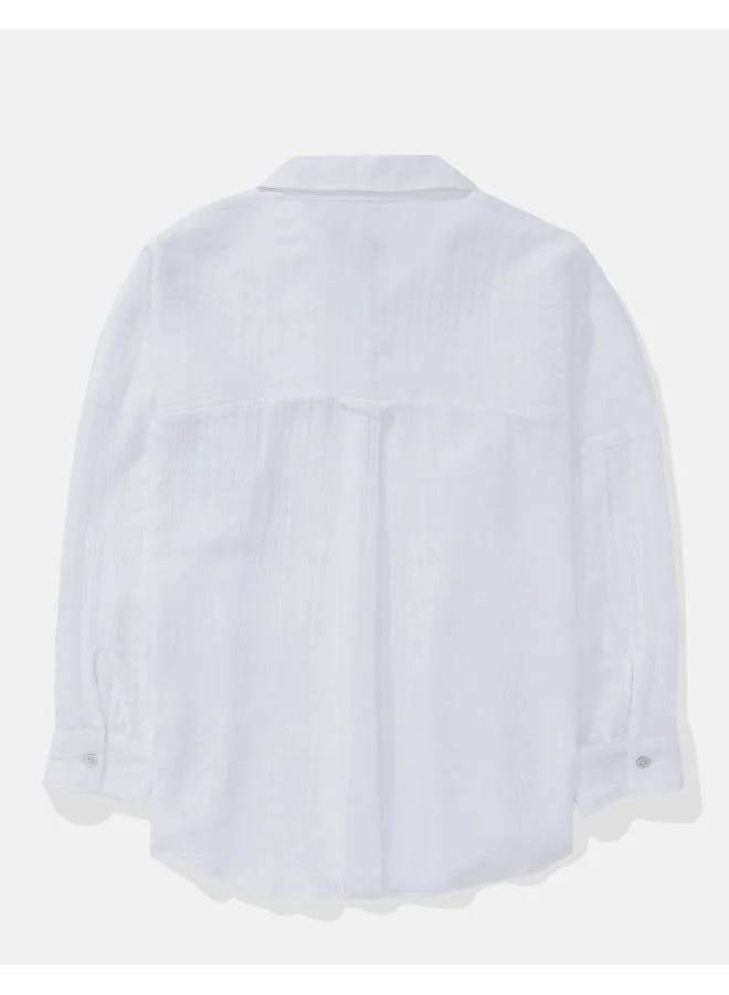 American Eagle AE Go Big Oversized Shirt