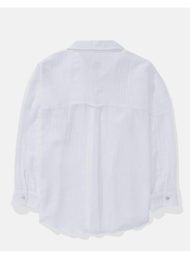 American Eagle AE Go Big Oversized Shirt - Image 2