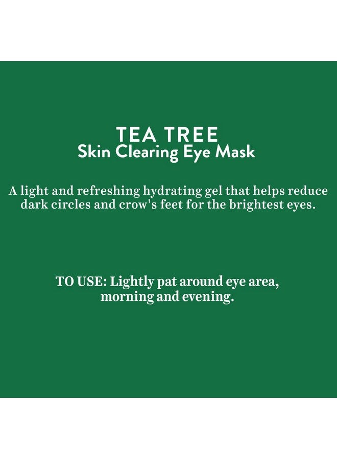 Biotique Tea Tree Skin Clearing Eye Mask, Green, 15 g - Image 5