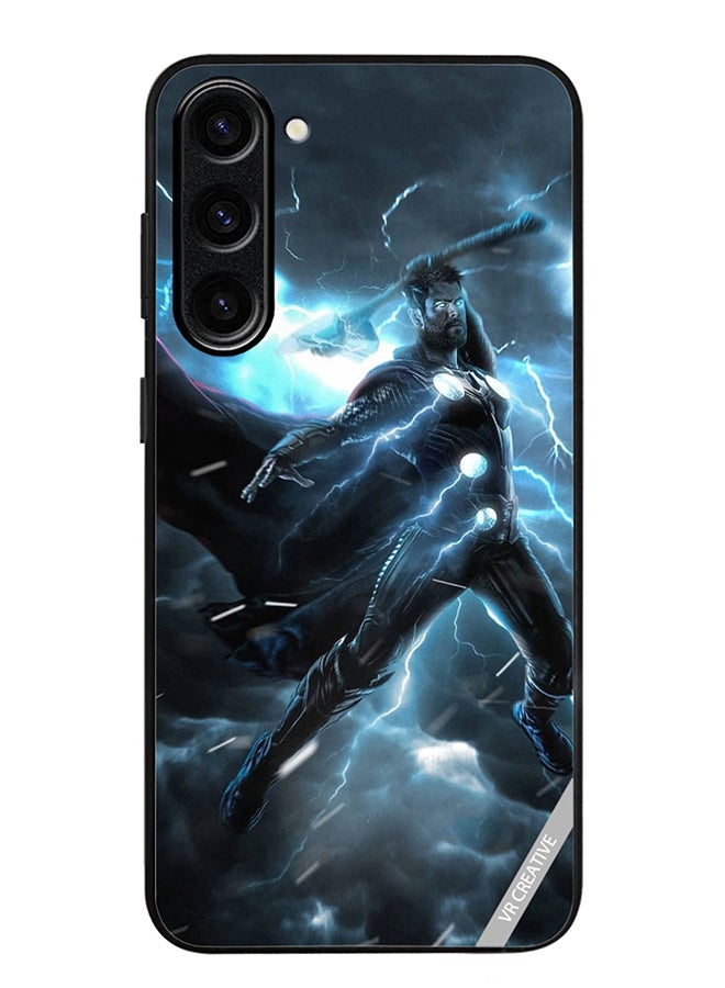 VR CREATIVE Protective Case Cover For Samsung Galaxy S24 Thor Light Design Multicolour - Image 1