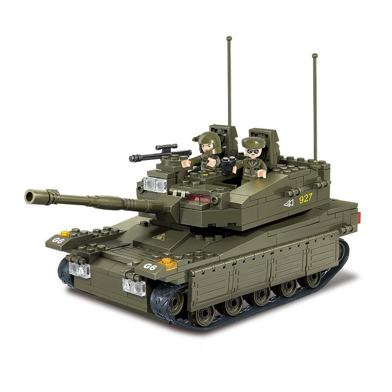 Sluban Merkava Tank 344 Pieces Building Blocks Set - Image 1