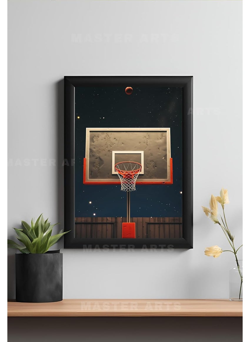 Master Flame Master Flame Sports Aesthetic Wall Art Poster for Living Room Home Wall Decor Poster without frame Basketball Golf King LeBron James McGregor Boxing A3 FRAMED SPORTS00  - Image 1