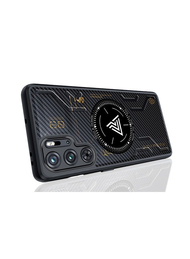 general Applicable to the RedMagic 9Pro/9Pro Plus phone case case, anti-drop, frosted heat dissipation shell, magnetic transparent case, compatible with the RedMagic 9pro/9pro+ - Image 1