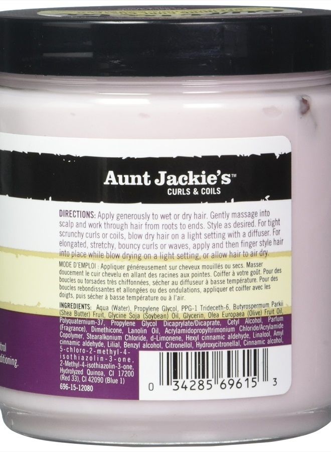 Aunt Jackie's كريم تحديد تجاعيد أونت جاكيز Curl La La 15 أونصة (443 مل) (عبوة 2) - Image 2