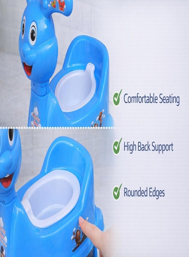 Maanit Potty Training Kit Cum Riding Bike For Kids (Blue) - Image 2