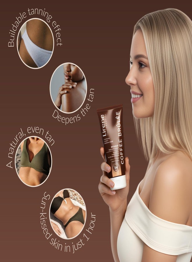 Lirene PERFECT TAN Bronzing body balm COFFEE BRÛLÉE 200 ml - Image 3