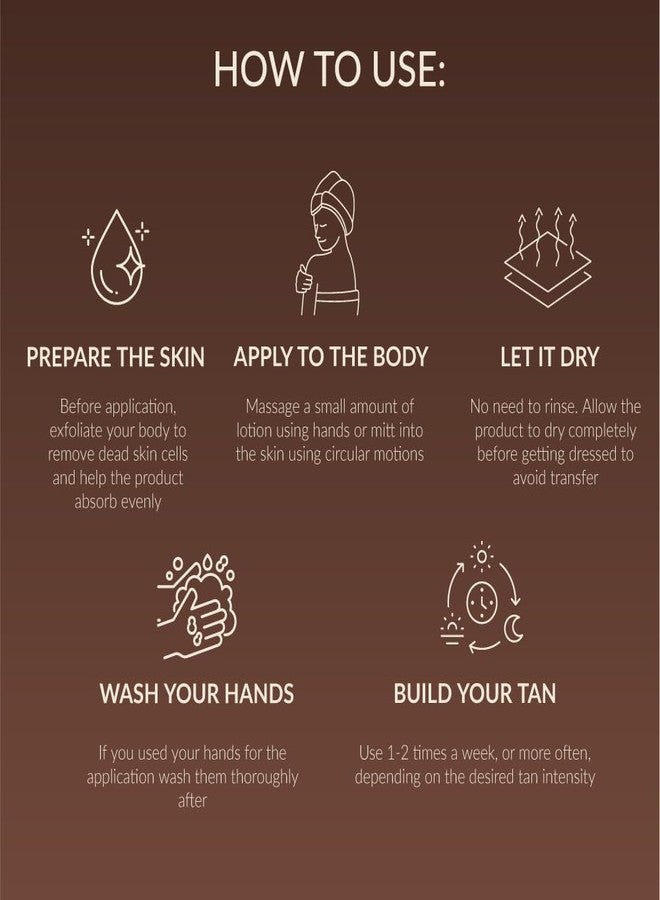 Lirene PERFECT TAN Bronzing body balm COFFEE BRÛLÉE 200 ml - Image 4
