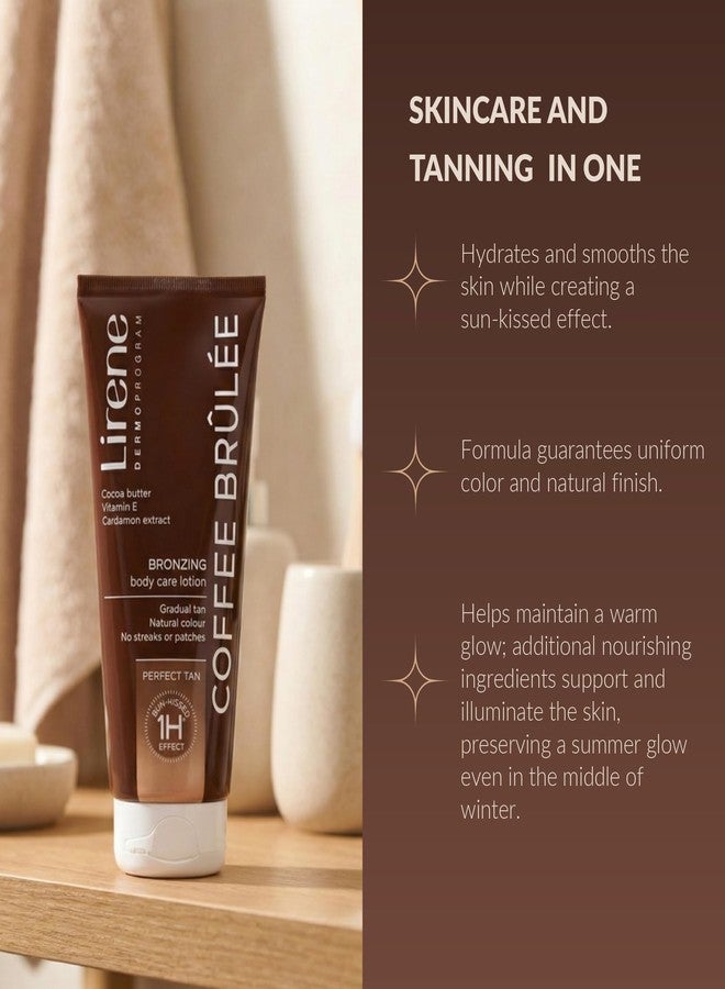 Lirene PERFECT TAN Bronzing body balm COFFEE BRÛLÉE 200 ml - Image 5
