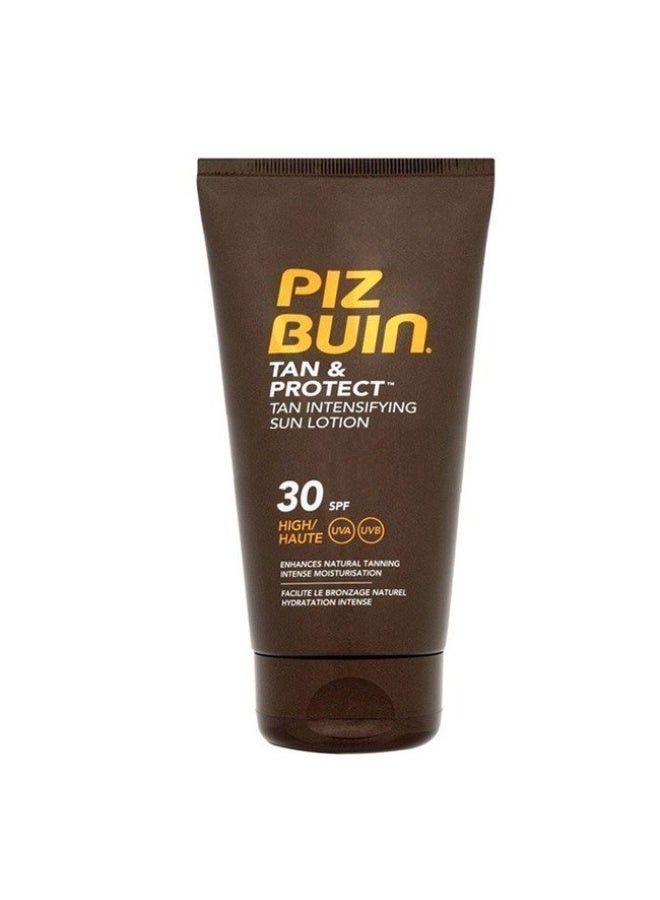 بيز بوين لوشن بيز بوين تان آند بروتكت تان المكثف للشمس بعامل حماية من الشمس SPF30، 150 مل - Image 1