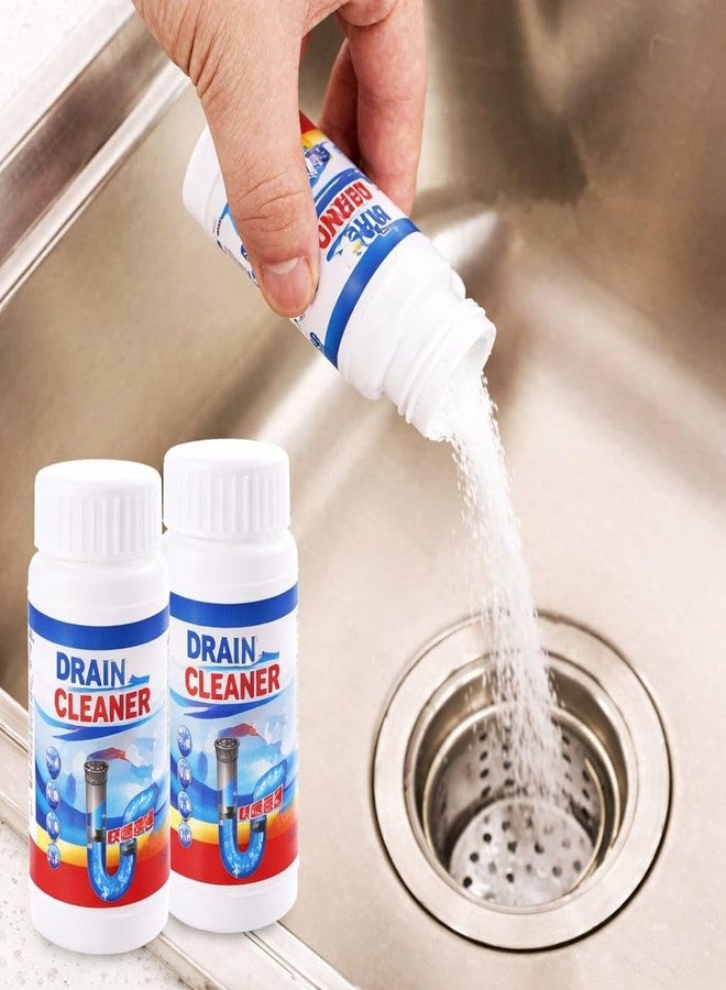 KANAKADHARA Drainage Block Remover Sink Cleaner Drain Powder Hair Remove from Pipe use Bathroom wash Removes Clogs, Blockages in Washbasin, Septic Tank, Sinks, Pipes Cleaning And Unblocker Solution (Pack of 2) - Image 1