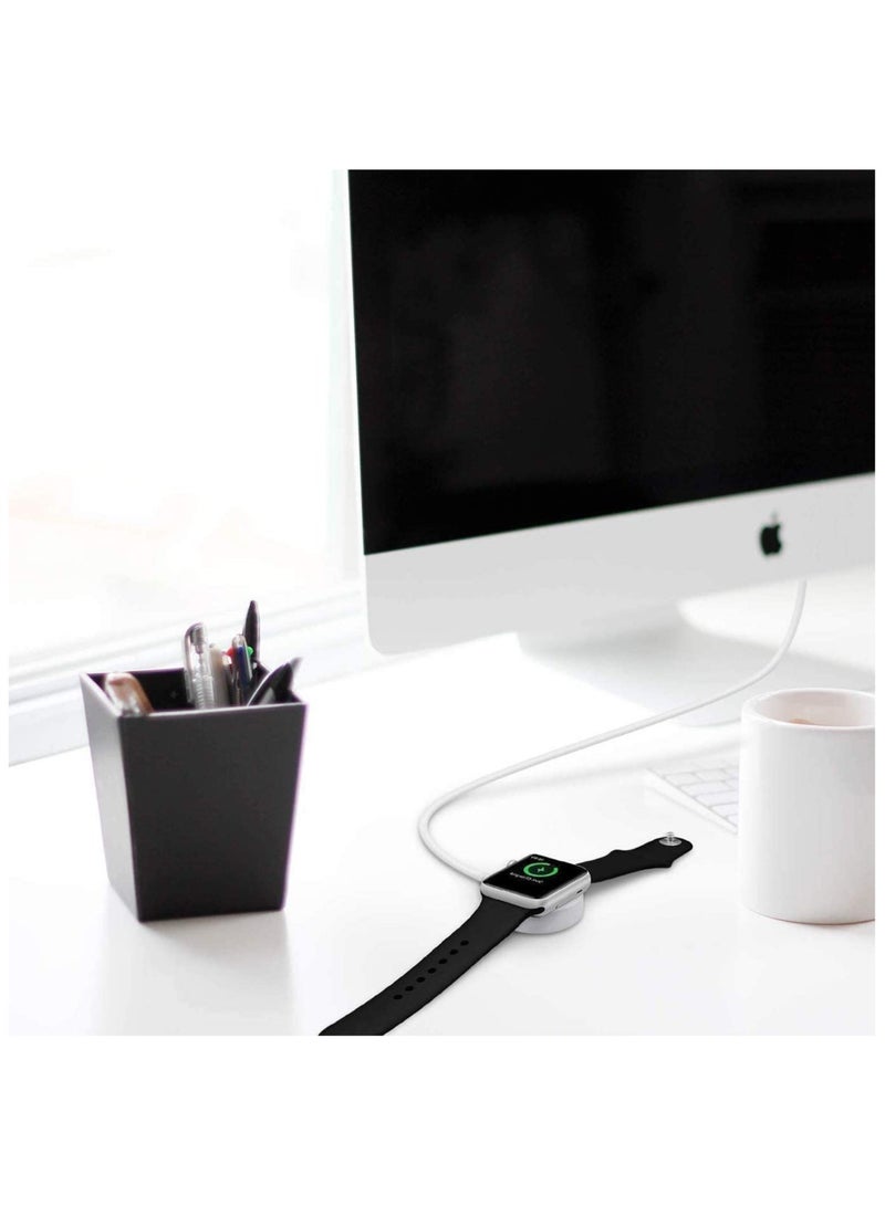 ELTRAZONE Magnetic Wireless Charging Dock Portable Smart USB Watch Charger Cable For Apple iWatch (Series 5/4/3/2) Apple watch For iPhone  - Image 5