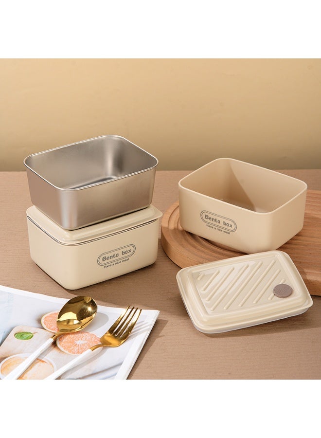 Lunch Box Leak-proof Thermal Adult Lunch Box with Insulated Bag Stackable Food Container Made of Stainless Steel - Image 5