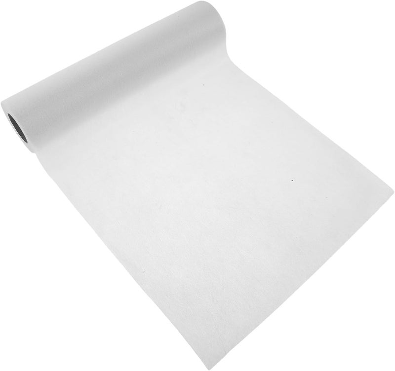 BELLIFFY Lightweight Fusible Interfacing Garment Interlining Nonwoven Fabric White 30cm X 20 Yards Single-Sided Iron-on for Sewing and Embroidery Projects - Image 1