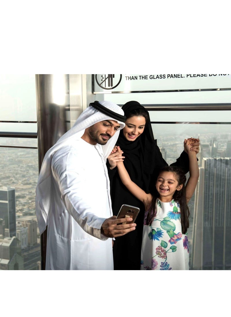 Wondergifts - Burj Khalifa Levels 124 & 125 Ticket – Unmatched Panoramic Views Experience Gift - Image 1