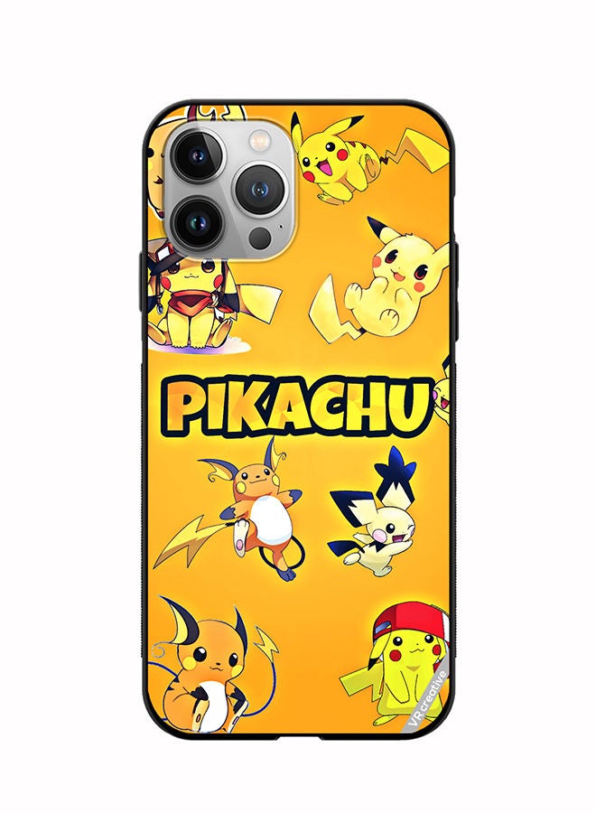 VR CREATIVE Protective Case Cover For Apple iPhone 11 Pro Max Pikachu Surfing Design Multicolour - Image 1