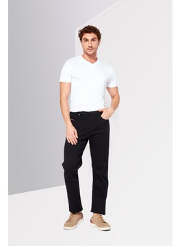 DIESEL Men 2020 D-Viker Slim Fit Washed Stretchable Jeans, Black  - Image 2