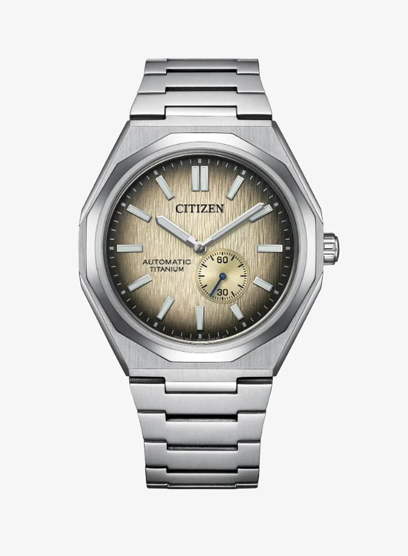 سيتيزن Men's Super Titanium Mechanical Watch NK5020-58P - 40.5 mm