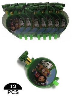 co arma 12 pcs funny blow whistles for party  - Image 1