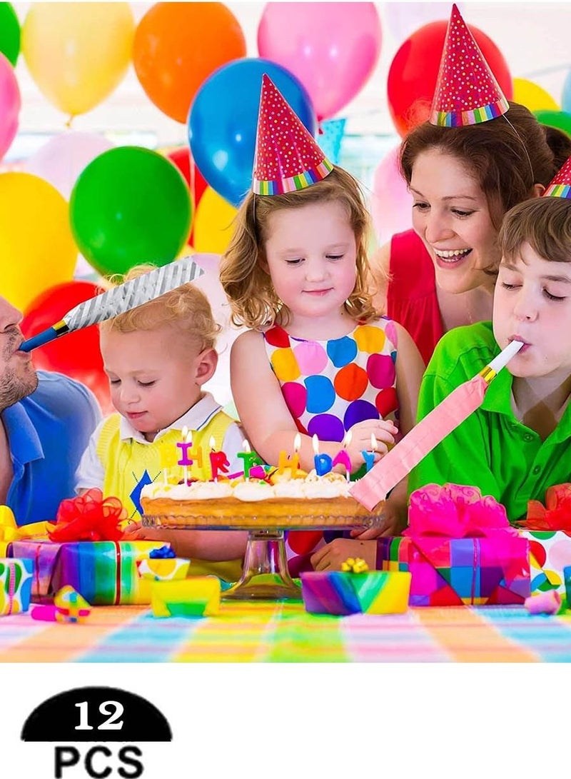 co arma 12 pcs funny blow whistles for party - Image 2