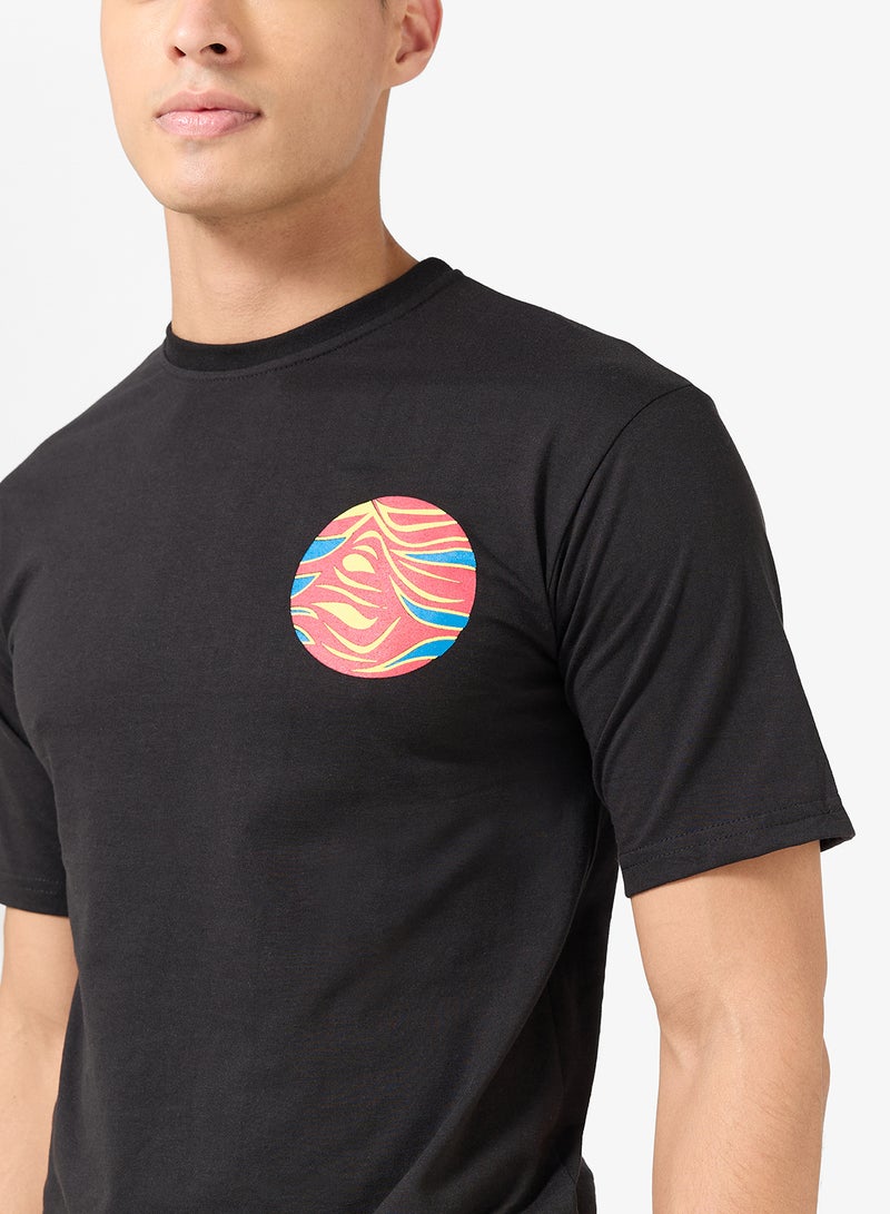 سفنتي فايف تيشيرت جرافيك واسع - Image 3