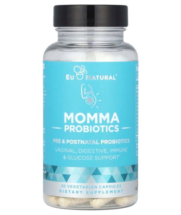 Momma Probiotics Pre & Postnatal Probiotics 30 Vegetarian Capsules