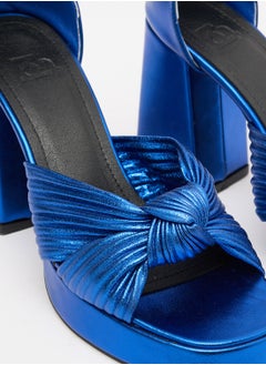 TGS Knotted Platform Heels  - Image 4