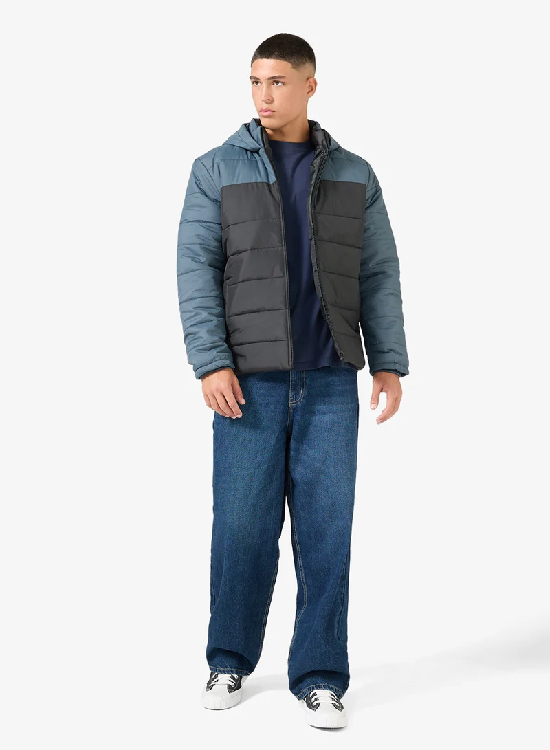 Seventy Five  Puffer Jacket w Hood for Men | Best Price UAE