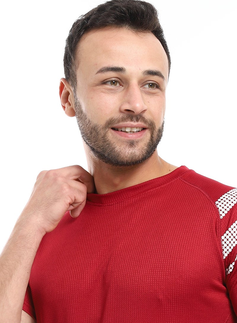 Caesar MensSport T-Shirt With Short Sleeves  - Image 3