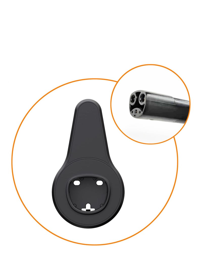SOLARAE Charger Charging Cable Organizer, Charger Slot for Tesla Motors Wall Mount Connector Bracket Adapter, Fit Model S Model X Model 3 Model Y - Image 3