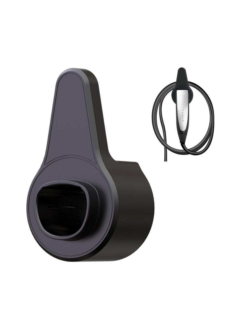 SOLARAE Charger Charging Cable Organizer, Charger Slot for Tesla Motors Wall Mount Connector Bracket Adapter, Fit Model S Model X Model 3 Model Y - Image 1