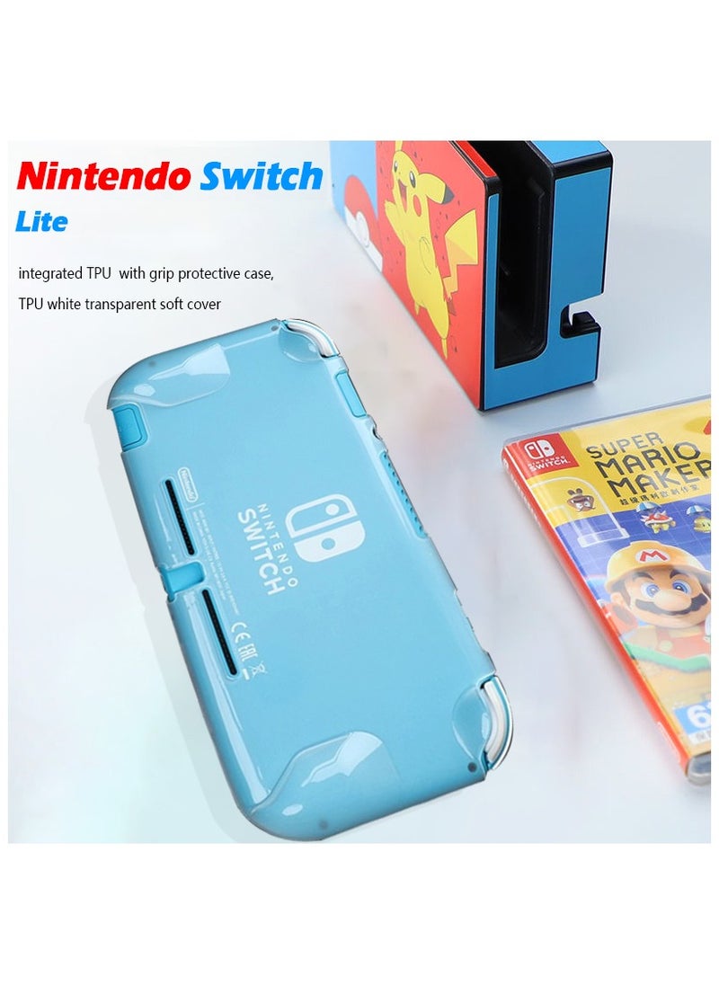 Nintendo Switch Lite Integrated TPU With Grip Protective Case, TPU White Tansparent Soft Cover - pzsku/Z304ED1596B4EB1E99855Z/45/_/1720166180/faea1fcf-305c-4b31-8cdb-cde3cafb8625