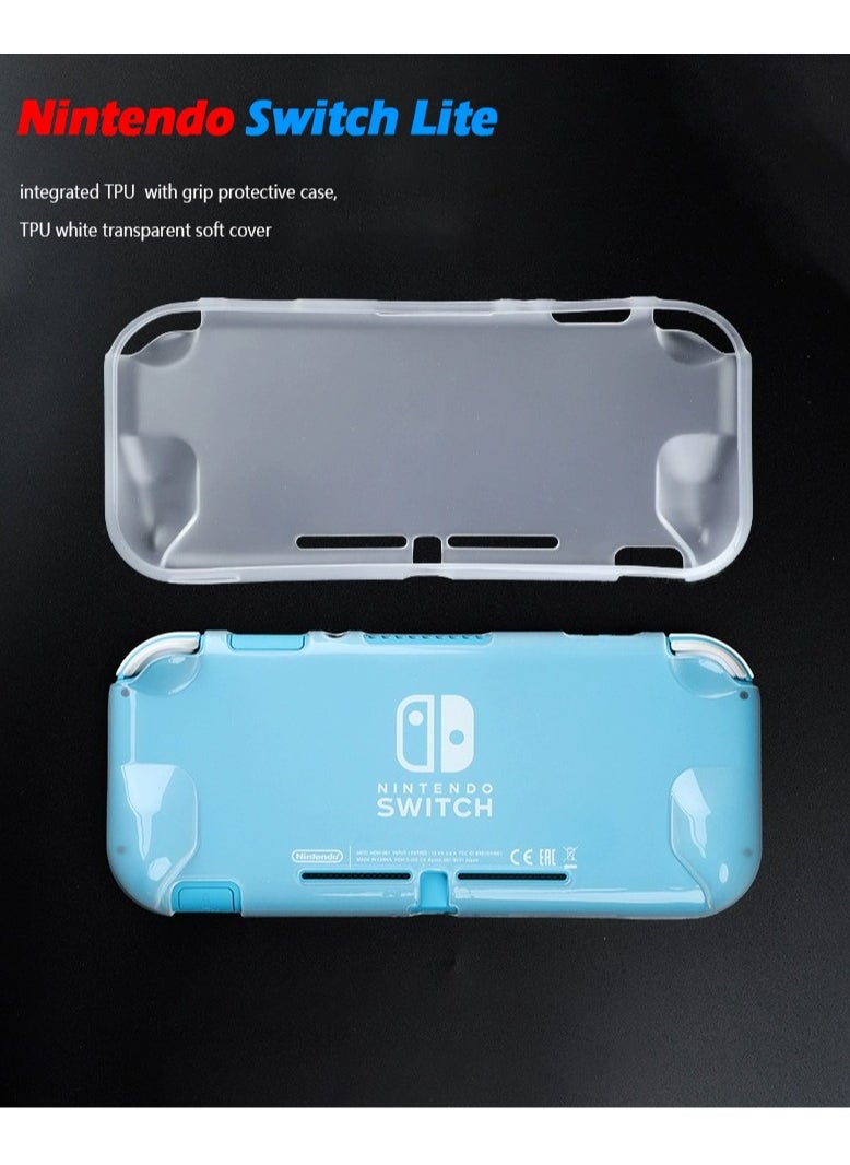 Nintendo Switch Lite Integrated TPU With Grip Protective Case, TPU White Tansparent Soft Cover - pzsku/Z304ED1596B4EB1E99855Z/45/_/1720166417/6317623f-75b1-4bd9-8f9d-2858a16c3ef1